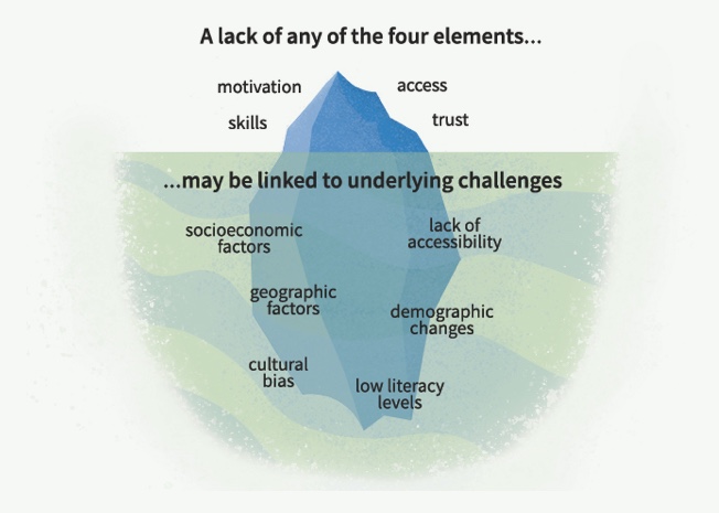 Figure 2: Underlying challenges to digital inclusion